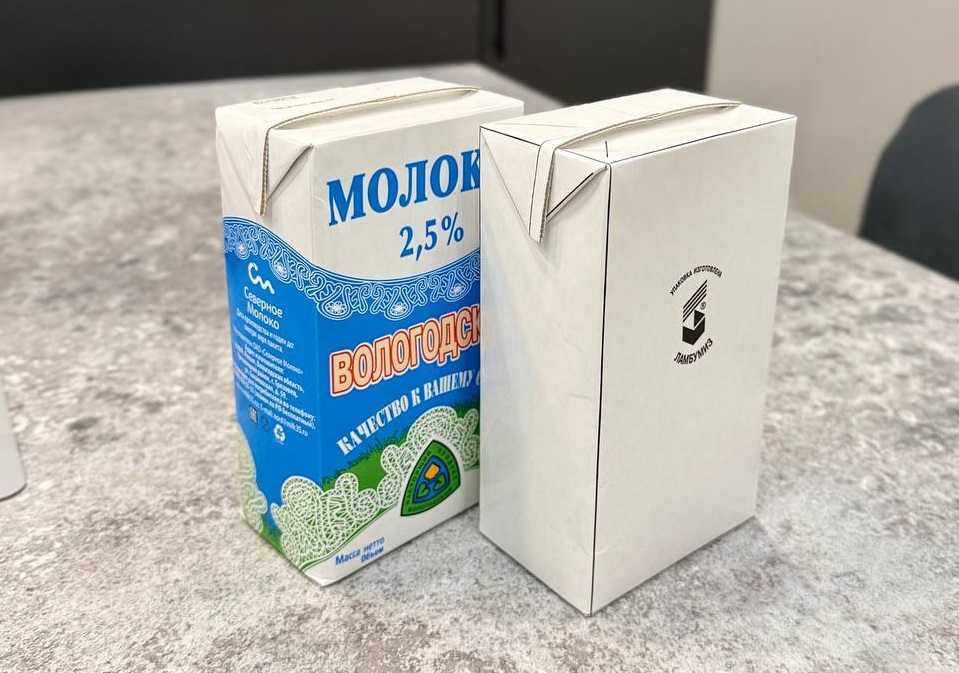 Асептическая упаковка производства завода Ламбумиз